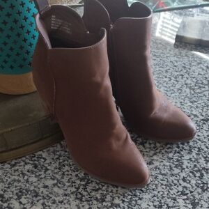 MIA Classic Brown Ankle Booties